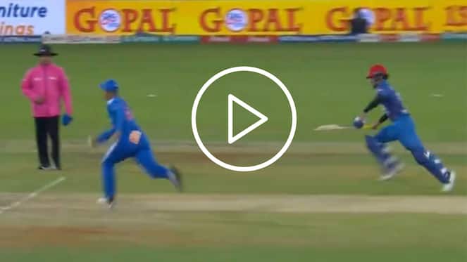 [Watch] Yashasvi Jaiswal's Superb Sprinting Run Out Steals The Show In IND-AFG T20I
